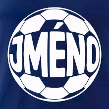 Jméno ve stylu fotbalového míče - Vaše jméno