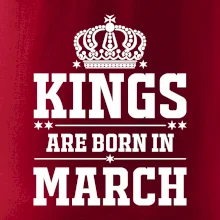 Kings are born in March