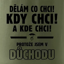 Dělám co chci, kdy chci důchod