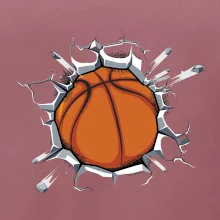 Basketbal míč v triku