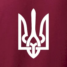 Ukrajina trojzubec velký Ukrajina trojzubec velký