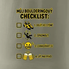 Můj boulderingový checklist