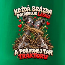 Zamilované ocelové zuby polních bran