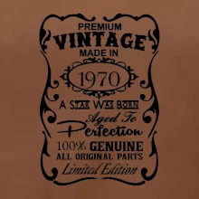 Vintage Etiketa - 1970