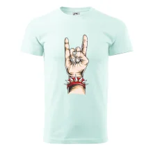 Rocková ruka s náramkem