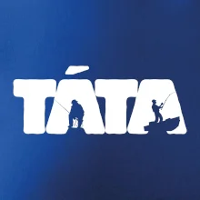 Táta nápis - rybář
