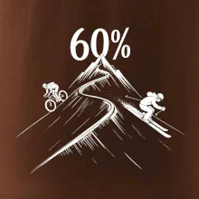 Narozeniny cyklista a lyžař 60