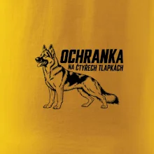 Ochranka na čtyřech tlapkách - vlčák