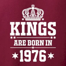 Kings are born in 1976