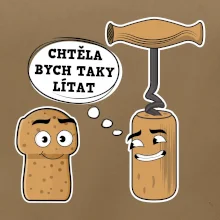 Zátka - chtěla bych taky lítat