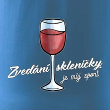 Zvedání skleničky je můj sport