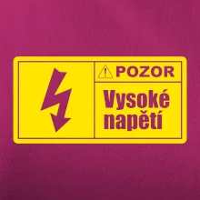 Pozor vysoké napětí