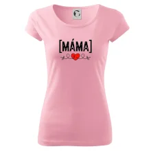 Nápis máma a srdce