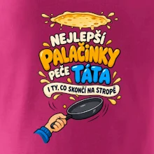 Nejlepší palačinky peče táta I ty co skončí na stropě