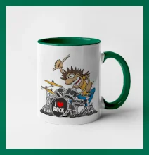 I love rock bubeník