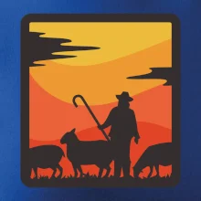 Pastevec ovcí - čtverec