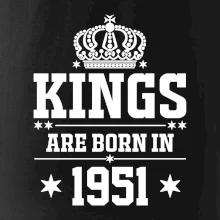 Kings are born in 1951