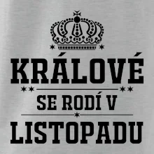 Králové se rodí v listopadu