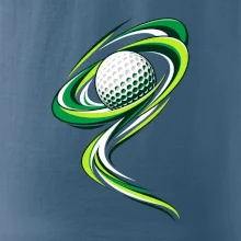 Golfový míček zelená dynamika