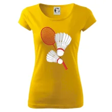 Badminton - pálka a košík