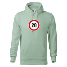 Dopravní značka - omezení rychlosti 20