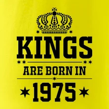 Kings are born in 1975