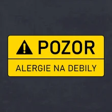 Pozor alergie na debily