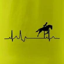 EKG kůň přeskok