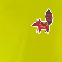 Folklor na prsu liška