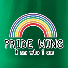 Pride wins i am who i am