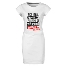 Sice jsem barvoslepá, ale vím, že v červené vypadám dobře