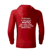 Chtěl jsem k Vánocům auto