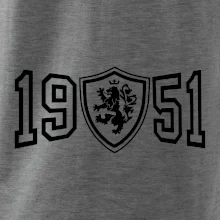 Narozeninový motiv - znak - 1951