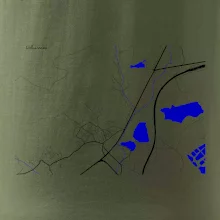 Chlumec 403 39 mapa s vodními toky