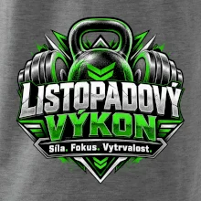 Listopadový výkon kettlebell a zelené činky