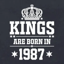 Kings are born in 1987