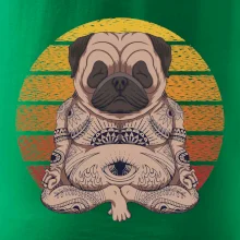 Yoga meditace - pug
