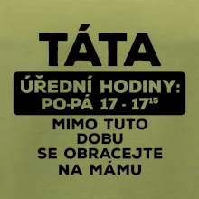 Táta úřední hodiny