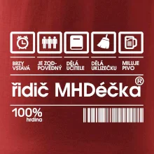 Čárový kód -  Řidič MHD