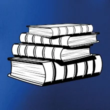 Knihy černobílé na sobě