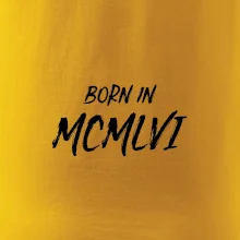 Born in - Římské číslo 1956