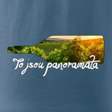To jsou panoramata vinice