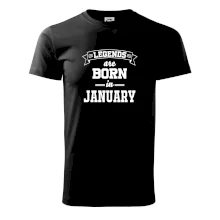 Legends are born in January