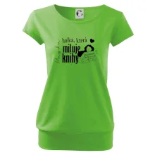 Černobílá holka, která miluje knihy - Vaše jméno