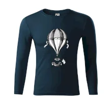 Horkovzdušný balón  kreslený