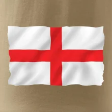 Anglická vlajka vlající