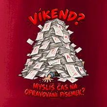 Víkend učitele pod hromadou písemek k opravě