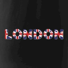 Nápis London vlajka