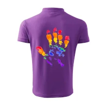 LGBT hand print