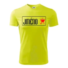 Triko na grilování s vlastním jménem